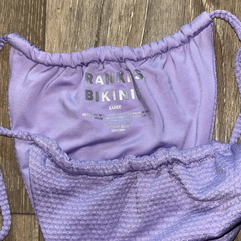Frankie’s Bikinis Purple Bikini